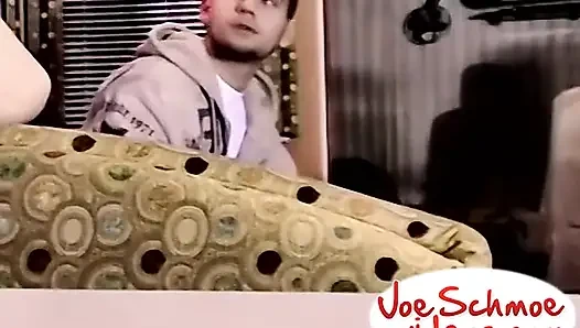 Brian'dan dağınık bir yüze boşalma