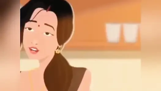 Bhabhi ji ko mast chut ko chatne me maja aaya