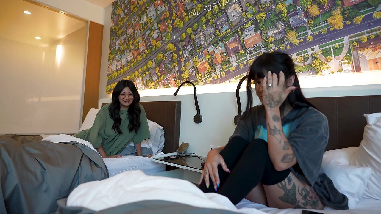 Caught GF Fucking My Step-sis - Threesome - Effy X Cami Strella - Lev Lieben