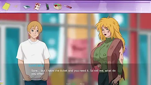 Das Geheimnis des Hauses # 11: Meiner heißen vermieterin mit der Waschmaschine helfen - von Eroticgamesnc