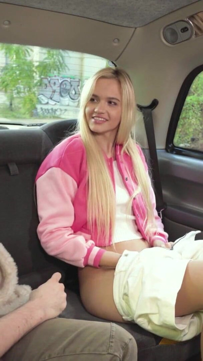 Beautiful blonde Russian receives her FIRST EVER CREAMPIE - Fake Taxi | Clip 1
