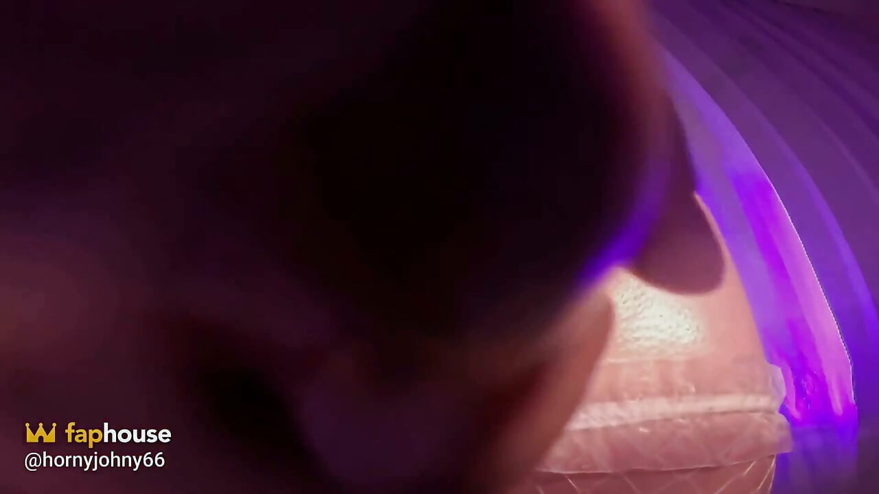 Your POV. Femboy Smearing His Fluids All Over Your Face