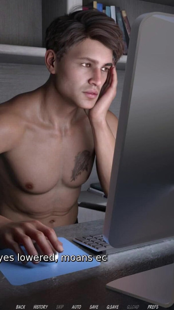 Epski trenutak iz "Harmony Haven - Poglavlje 2 - V0.6 - Kevin je natjerao Rachel da nastupi kao camgirl - Demo"