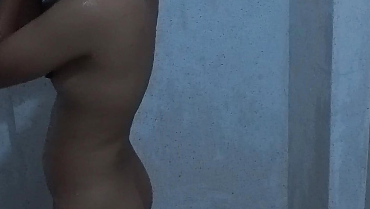 We took a shower after sex