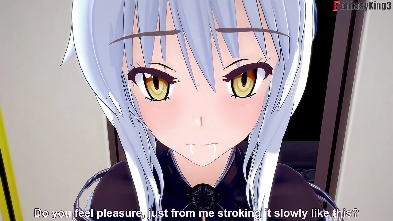 Koneko a șantajat sex în tren - DXD NTR Madness Series