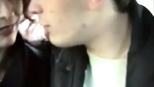 A Cab Ride That Ends in a Hot Three-way