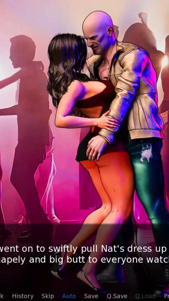 Key moment from "A Couple's duet of love and lust #7 - Nate made Eathen horny on the dance floor ... Nate met some guys at"