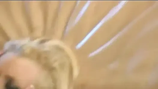 Busty Blonde Takes a Massive Cock Down Her Throat