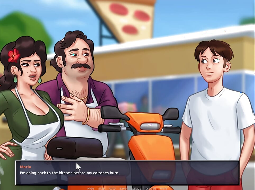 Summertime Saga: I've seen Grace's boobs and Eve's hot body