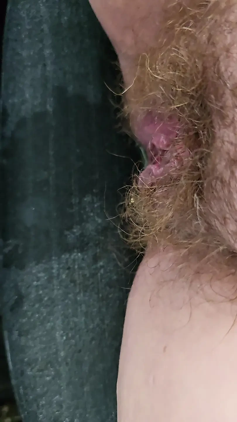 Stuffing My Massive Cunt Hole and Getting Off in Public.