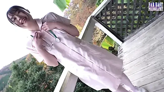 Slick Oil Soaked Gulp with a Smiling F Cup Tease in a Full Body Slippery Feast Part.2