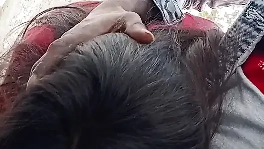Настоящий секс с подругой в саду