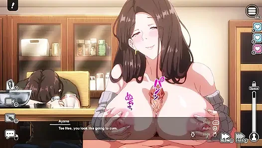 Cheating stepmother cheats on her husband with her hentai stepson -Kinjo no Hitozuma