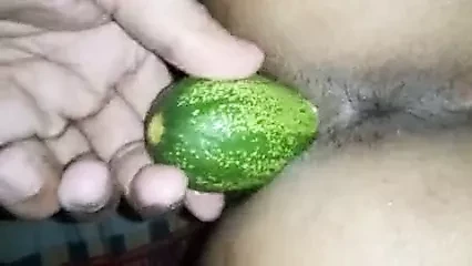TELUGU GIRL AMULYA ANAL  FUCKED BY VEGETABLE
