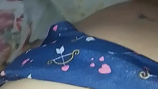 In the Mouth of the Busty Blonde.