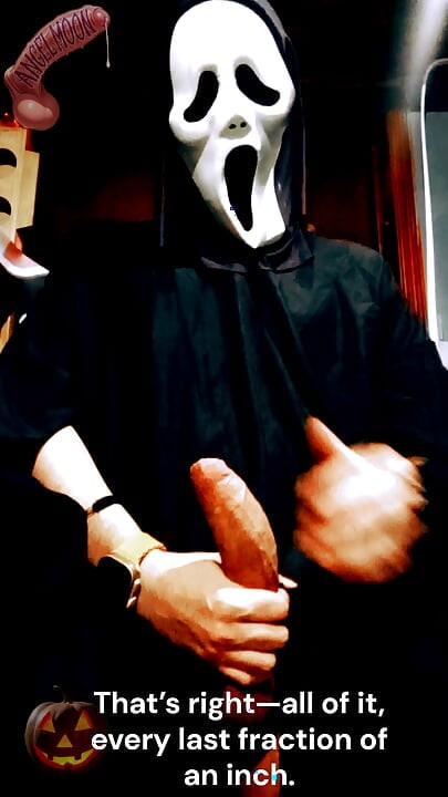 SCREAM A LOVE STORY Dominantni tip s Ghostface maskom i ogromnim kurcem provaljuje u tvoj dom na Noć vještica da svrši