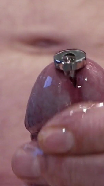 Powerful moment from "Lil Will - More Cock Plug Sounding"