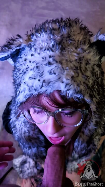 18 Cute Nerdy PAWG Is Horny Doggystyle and a Facial