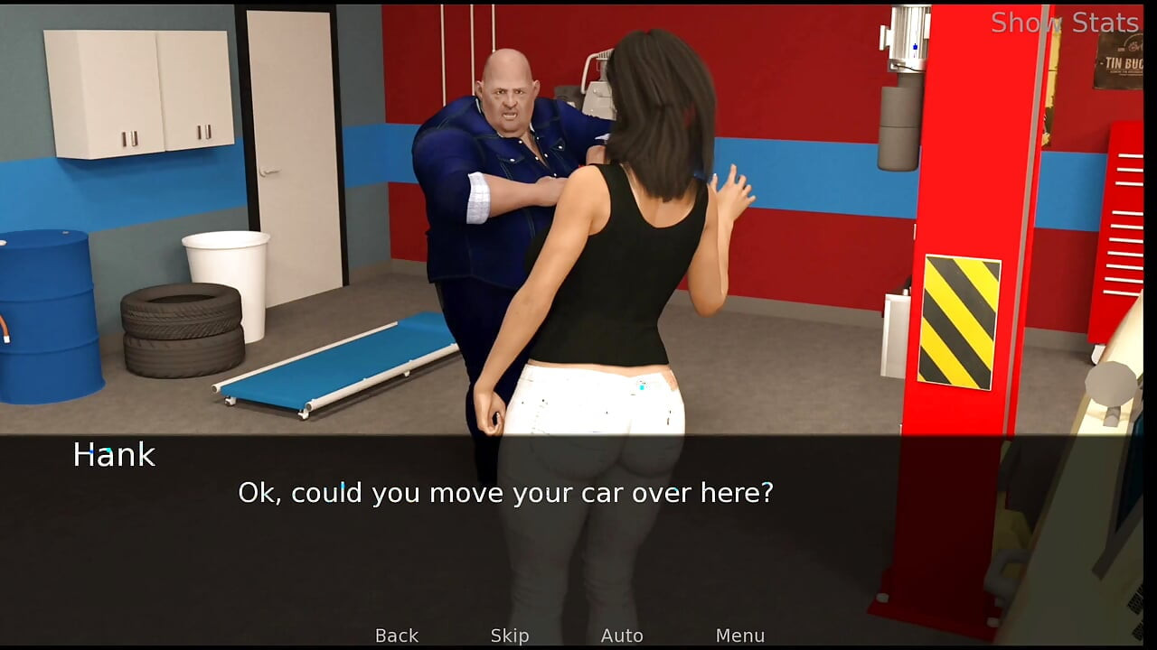 Project Hot Wife - mekanik hampir melihat pepek saya