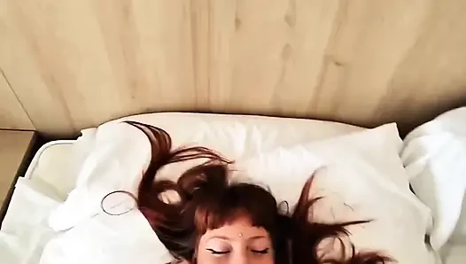 Morgen sperma auf titten im urlaub