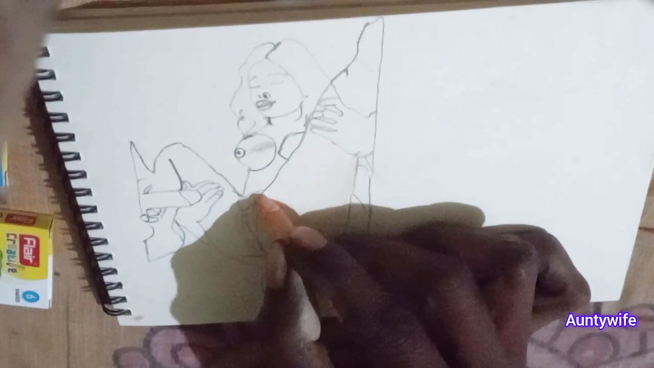 First Time Wife Shared With Friend Emotional Drawing Art