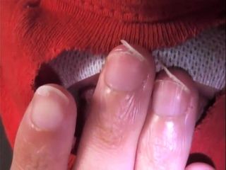 86-フェリッシュをしゃぶる指を噛むオリビエ爪（06 2018）