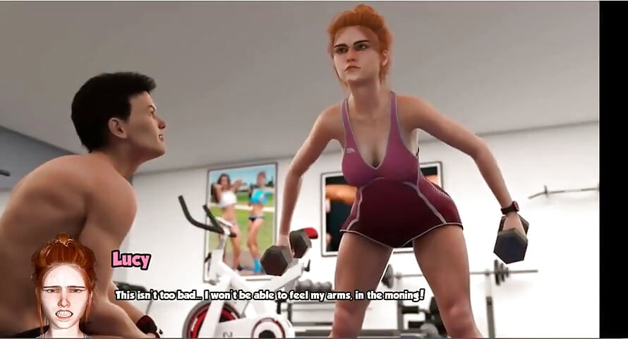 Area 69 - รูปแบบการเล่น - สวมบทบาท - Lucy - ฝึกยิม นวดและเย็ดริมสระน้ํา