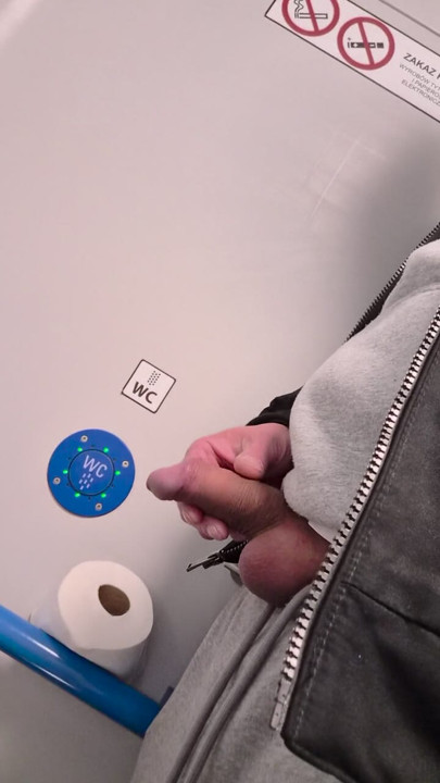 Peeing on the train
