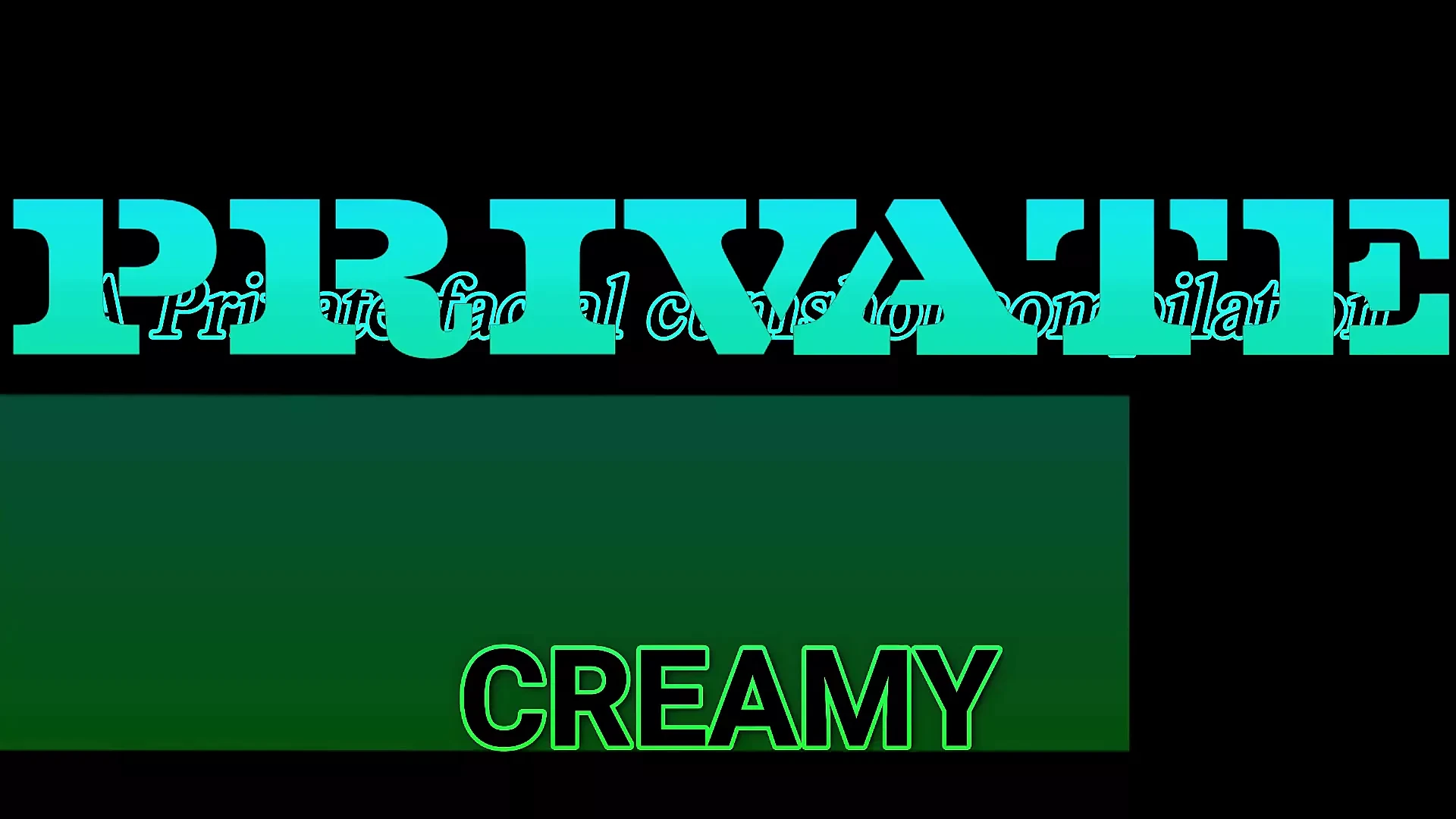 Creamy - μια ιδιωτική συλλογή με χύσιμο στο πρόσωπο