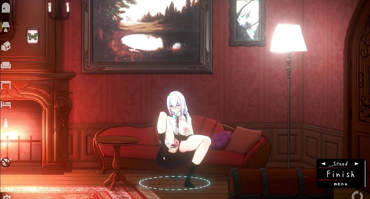 Hentai-spel - poppenkamer Hentai seksgame-animatie