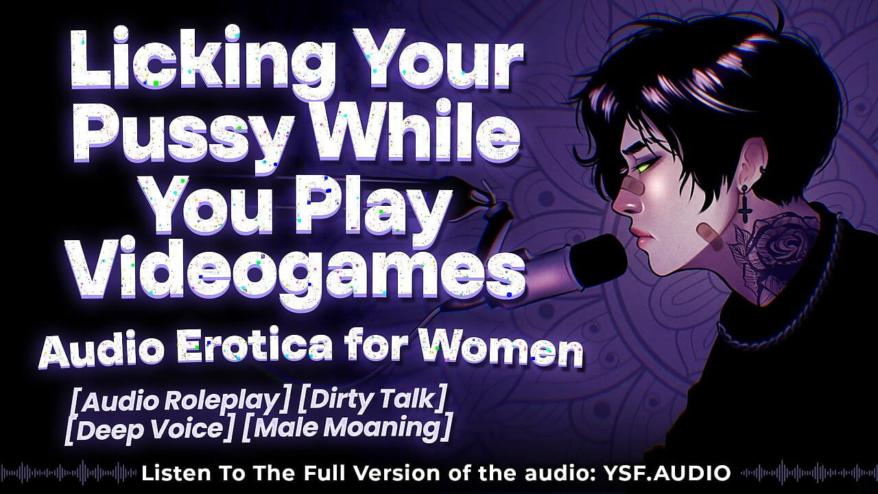 Novio te lame el coño mientras juegas videojuegos - ysf - audio porno para mujeres