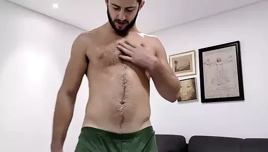 Terli kıllı iri parça senin egzersiz arkadaşın olmak istiyor- str8 damızlık
