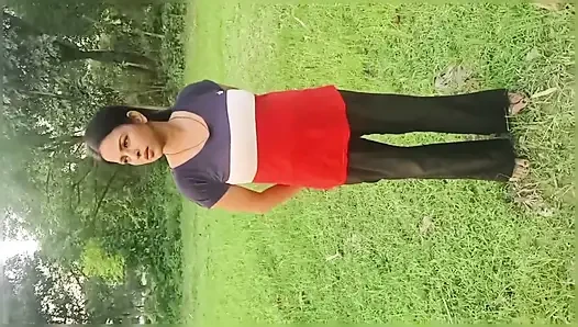 S-276. In Forest sex fucking with stepbrother