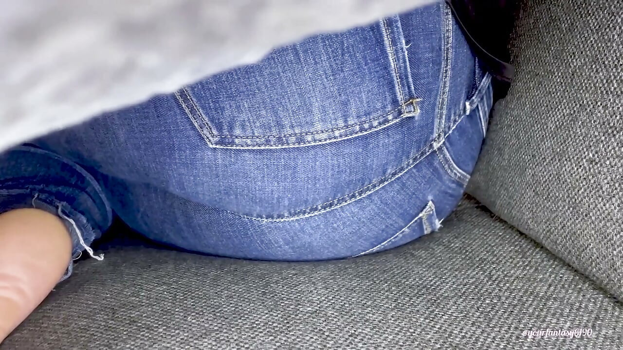 Farting Under Blanket in Jeans