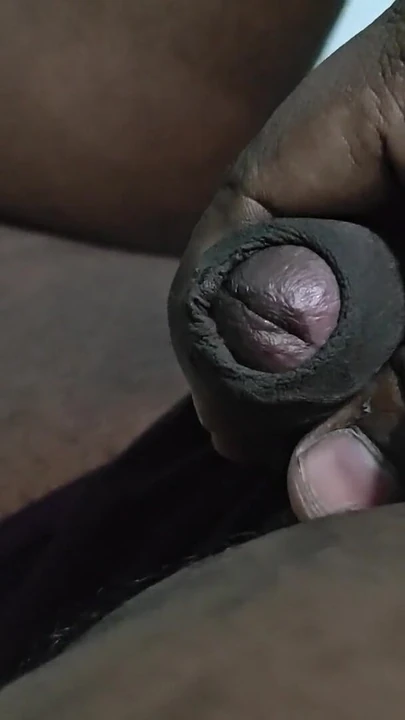 Captivating moment from "the boy with hard black thick cock masterbating"