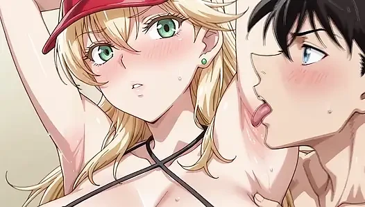 Shinichi (Conan) X Suomi-sensei (FKK-Strand)