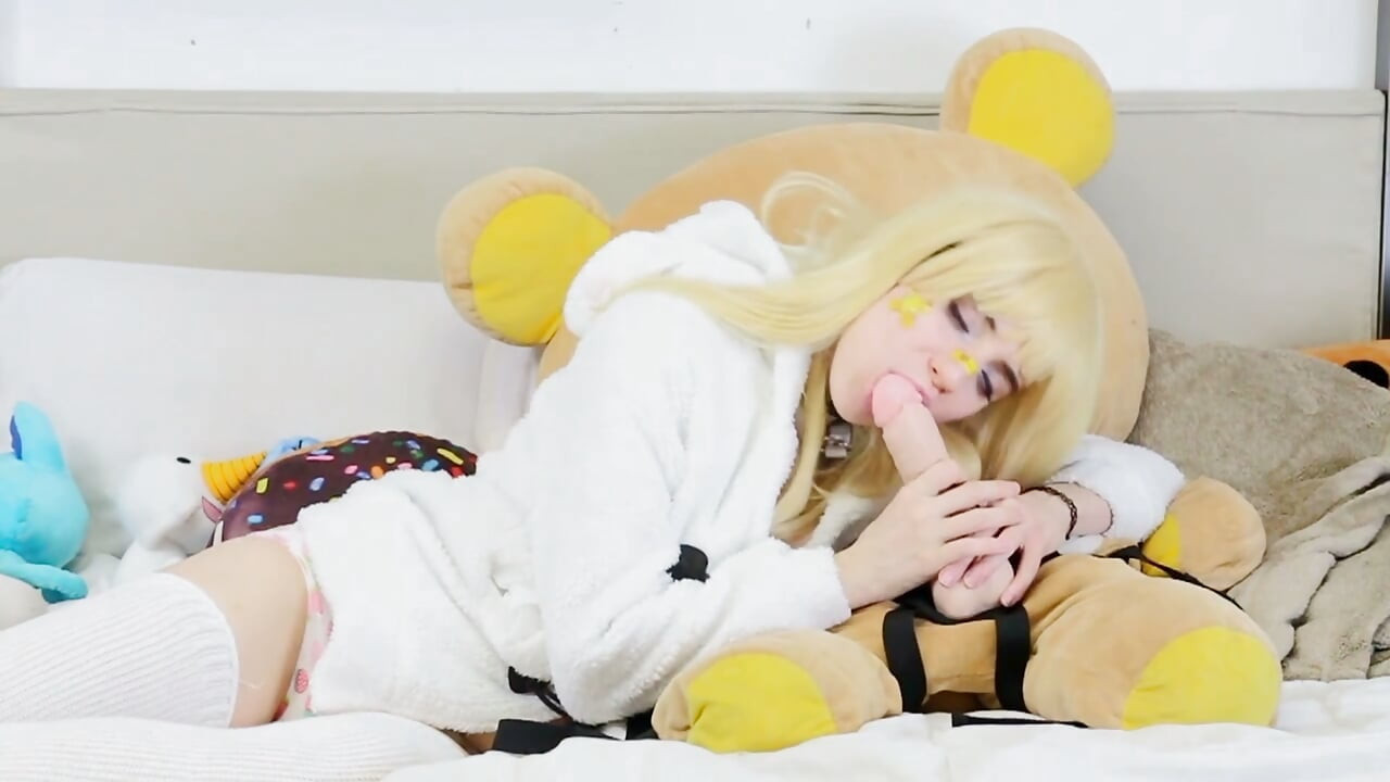 Riding & Sucking My Friend Rilakkuma