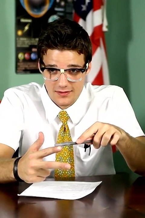 Eager Twink Adam Takes Krys Thick Cock in Classroom