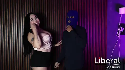 BIG TITS WOMAN GETS FUCKED AND RECORDED BY TWO MEN FOR THE FIRST TIME