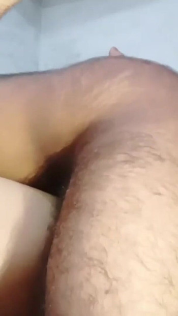 Spectacular moment from "Padosi Bhabhi Ke palag par dard bhari chudai , in hindi part 2"