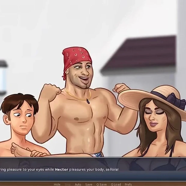 Summertime Saga V0.20.5 - Pt.253 - Foot Massage and High Sexual Appeal