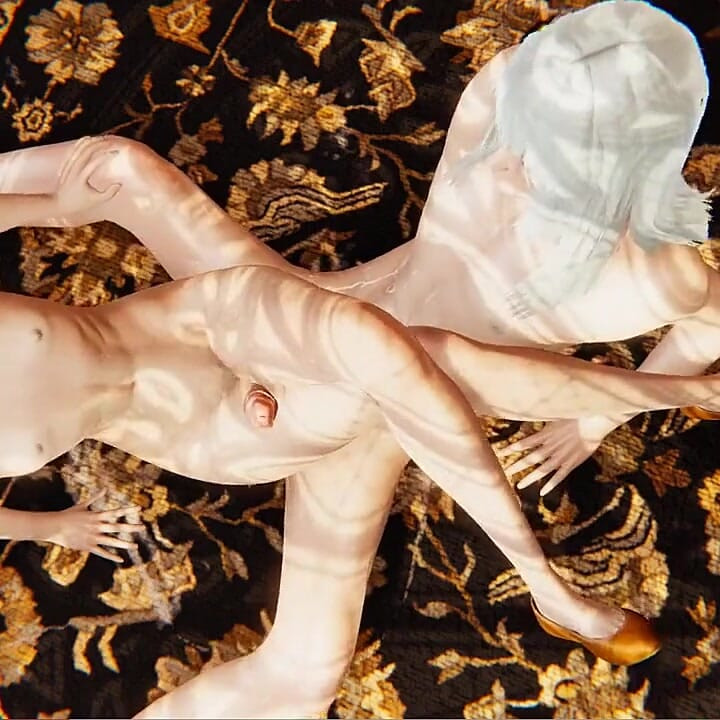 Final Fantasy Yaoi - Claud Ridding Sephirot's Dick
