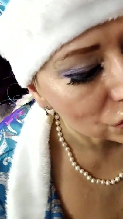 Key moment from "Snow Maiden's wet pussy and Santa's Magic Staff... )) #XMAS"