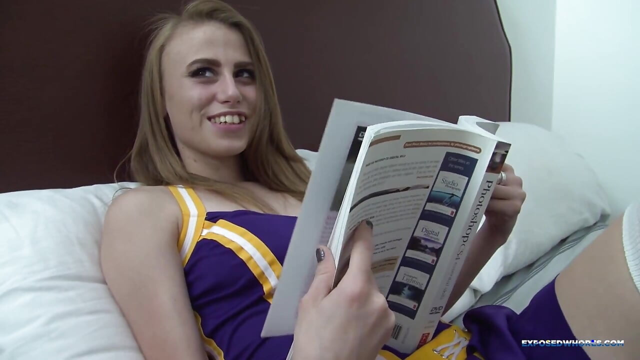 Cock teasing cheerleader Soleil Marks