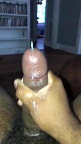 Cum squirted on my face