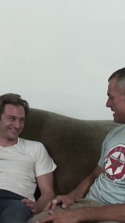 Skinny Twink Gives Athletic DILF Bear Anal | Clip 1