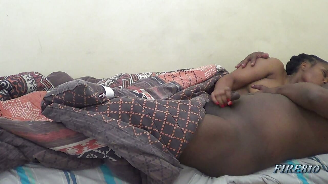 Dick Play and Stroking While Deep Kissing, Then Sucked Black Cock