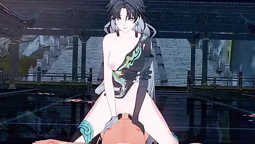 Wuthering waves - jianxin erotischer sex & blowjob - hentai-animation 3d