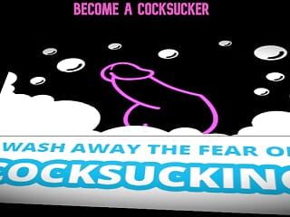 AUDIO ONLY - Wash away the fear of cocksucking