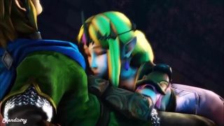Горячий экшн с Zelda